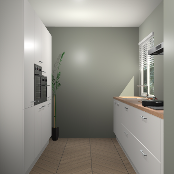 Zijdegrijze keuken Turijn 82894