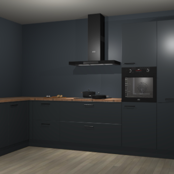 Onyxgrijze keuken Nuuk 65639