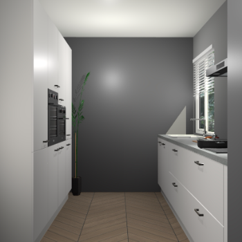 Zijdegrijze keuken Turijn 82968