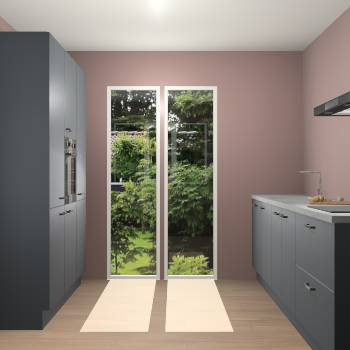 Onyxgrijze keuken Dallas 71369