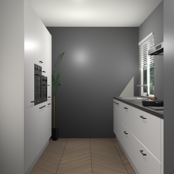 Zijdegrijze keuken Turijn 82974