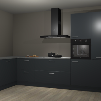 Onyxgrijze keuken Nuuk 65688