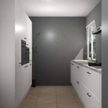 Zijdegrijze keuken Turijn 82980