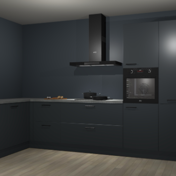 Onyxgrijze keuken Nuuk 65691