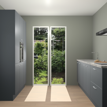 Onyxgrijze keuken Dallas 71425