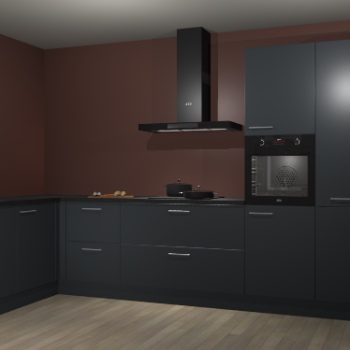 Onyxgrijze keuken Nuuk 65702