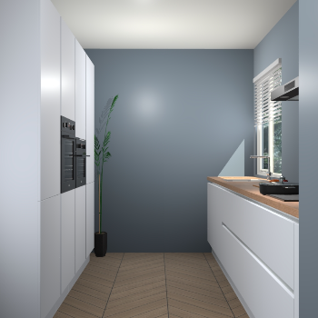 Sneeuwwitte greeploze keuken Turijn 83096