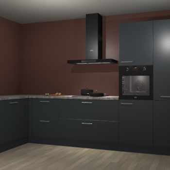 Onyxgrijze keuken Nuuk 65722