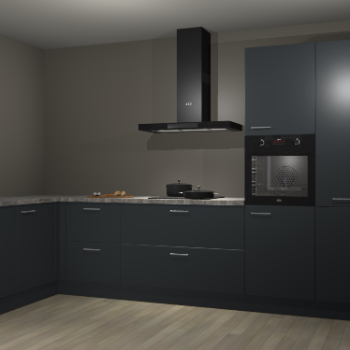 Onyxgrijze keuken Nuuk 65723