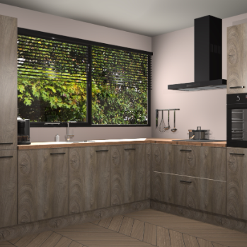 Cantaro eiken keuken Vogar 83483