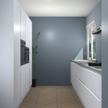 Sneeuwwitte greeploze keuken Turijn 83133