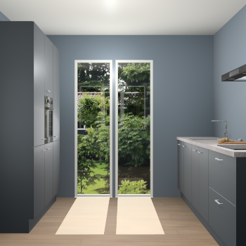 Onyxgrijze keuken Dallas 71467