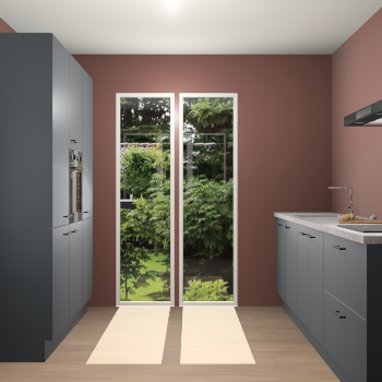 Onyxgrijze keuken Dallas 71469