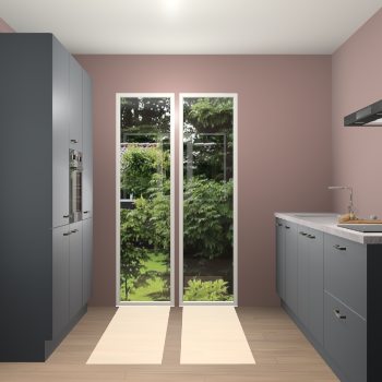 Onyxgrijze keuken Dallas 71470