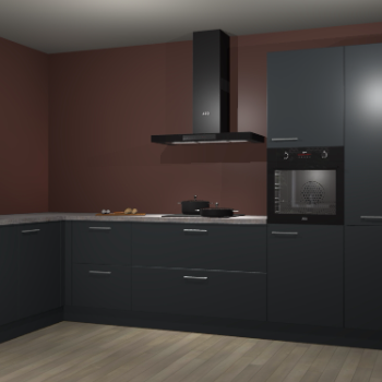 Onyxgrijze keuken Nuuk 65766