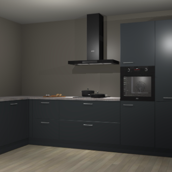 Onyxgrijze keuken Nuuk 65767