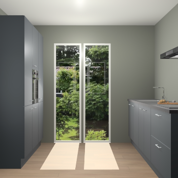 Onyxgrijze keuken Dallas 71530