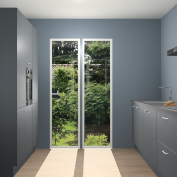 Onyxgrijze keuken Dallas 71531