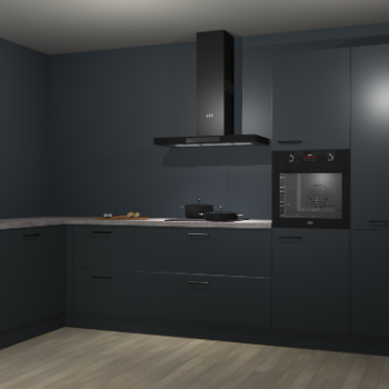 Onyxgrijze keuken Nuuk 65769