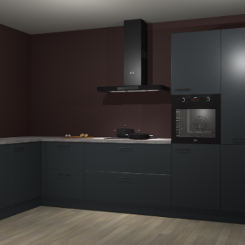 Onyxgrijze keuken Nuuk 65770