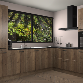 Chocolade eiken keuken Vogar 82516