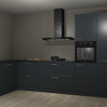 Onyxgrijze keuken Nuuk 65775