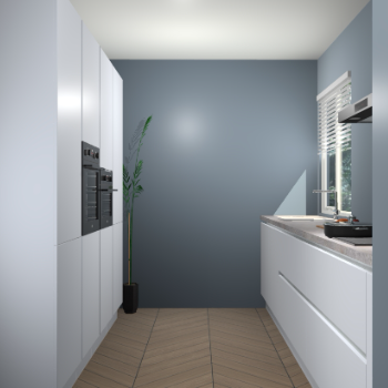 Sneeuwwitte greeploze keuken Turijn 83151