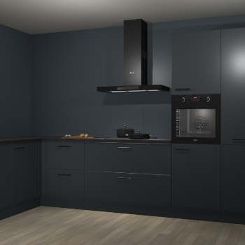 Onyxgrijze keuken Nuuk 65779