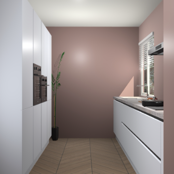 Sneeuwwitte greeploze keuken Turijn 83154