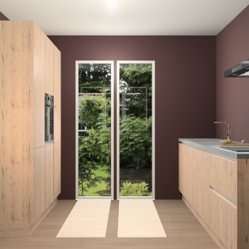 Madera Natuur greeploze keuken Dallas 71608