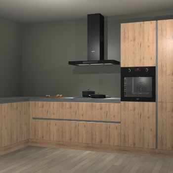 Madera natuur greeploze keuken Nuuk 65827