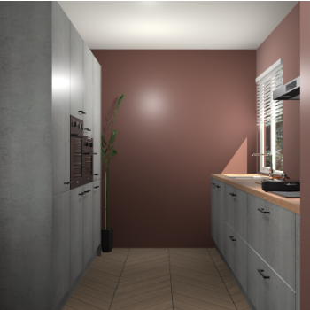 Beton Parelgrijs keuken Turijn 84012