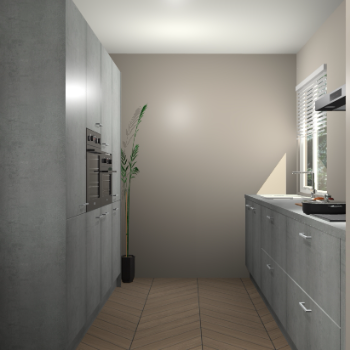 Beton Parelgrijs keuken Turijn 84028