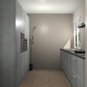 Beton Parelgrijs keuken Turijn 84034