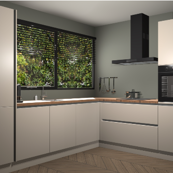 Kasjmier greeploze keuken Vogar 84348