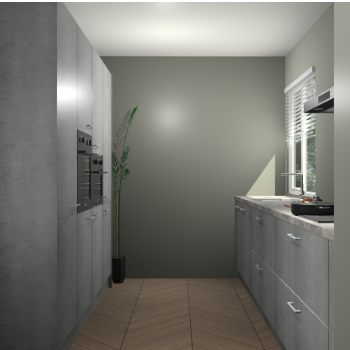 Beton Parelgrijs keuken Turijn 84039