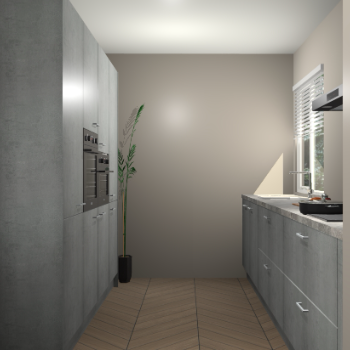 Beton Parelgrijs keuken Turijn 84040