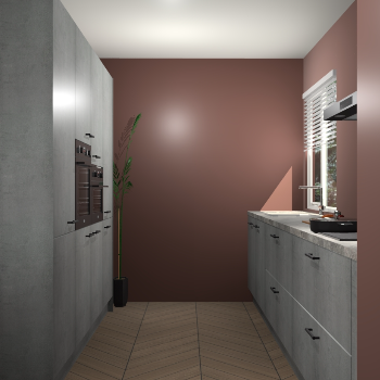 Beton Parelgrijs keuken Turijn 84042