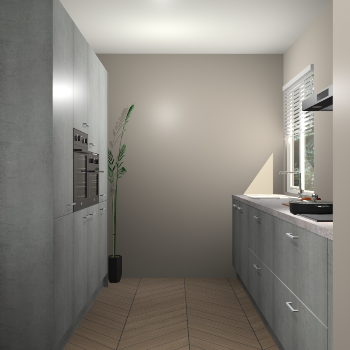 Beton Parelgrijs keuken Turijn 84046