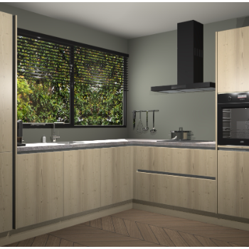 Vuren greeploze keuken Vogar 84645