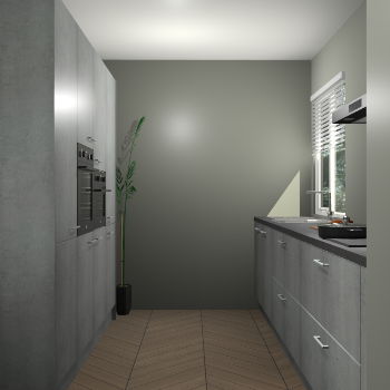 Beton Parelgrijs keuken Turijn 84051