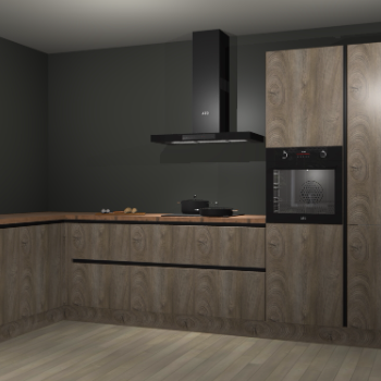 Cantaro eiken greeploze keuken Nuuk 66197