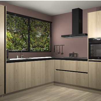 Vuren greeploze keuken Vogar 84655