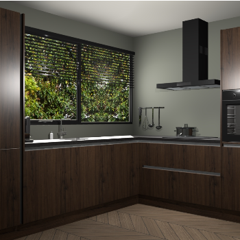 Noten greeploze keuken Vogar 84666