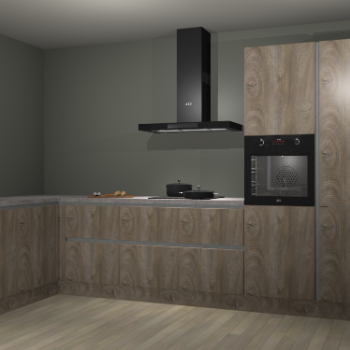 Cantaro eiken greeploze keuken Nuuk 66368