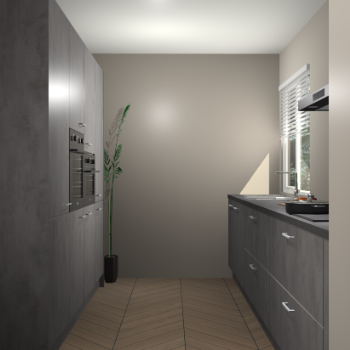 Beton Antraciet keuken Turijn 84161