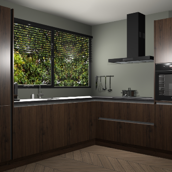 Noten greeploze keuken Vogar 84691