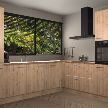 Madera natuur keuken Vogar 84358
