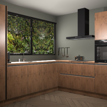 Astoria eiken greeploze keuken Vogar 84366