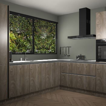 Cantaro eiken greeploze keuken Vogar 84515